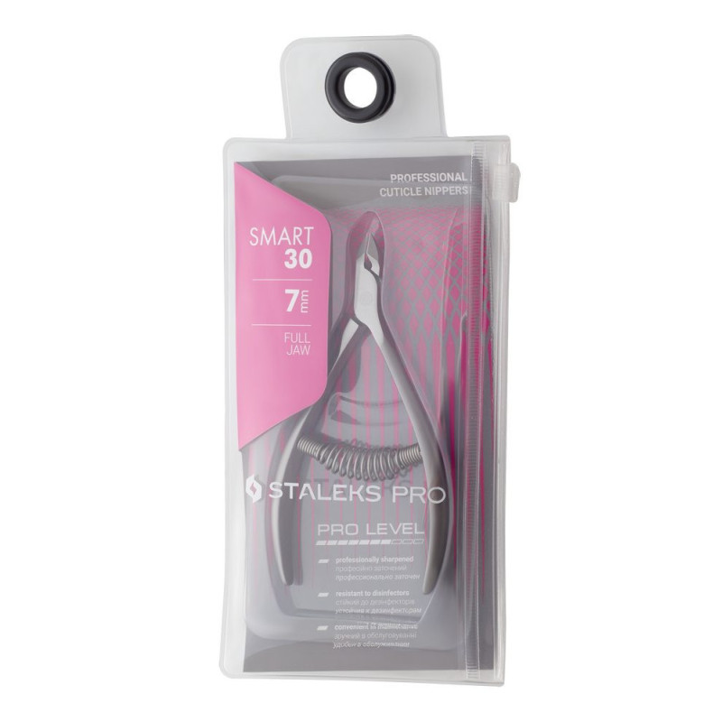 Professional cuticle nippers Staleks Pro Smart 30, 7 mm