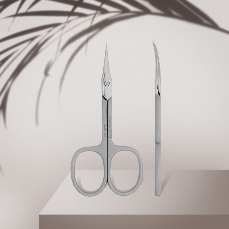 Professional cuticle scissors Staleks Pro Smart 22 - Type 1