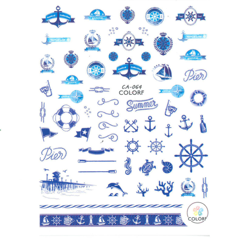 Наклейка для маникюра CA-064
