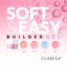 Гель для наращивания Claresa SOFT&EASY, natural