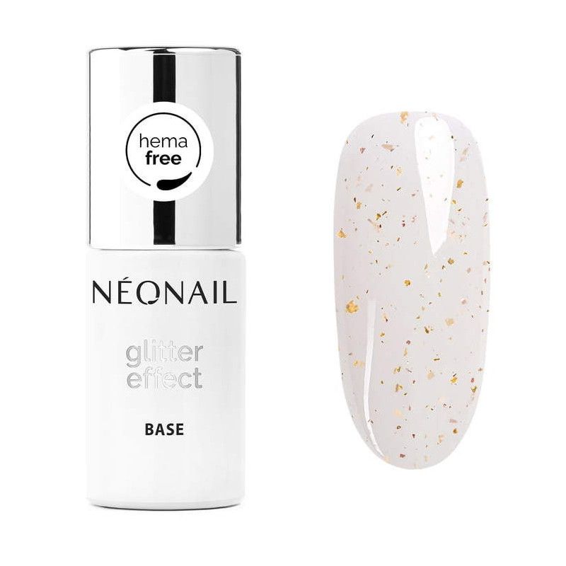 Glitter Effect Base Nude Sparkle NeoNail Hema Free - 7,2 ml