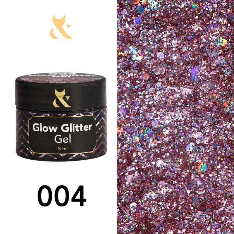 Glow Glitter Gel F.O.X 004 - 5 ml