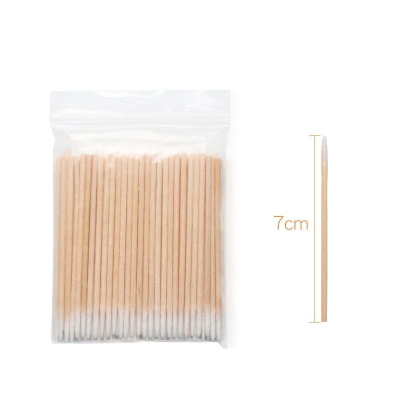 Microspazzolini in legno, 100 pz