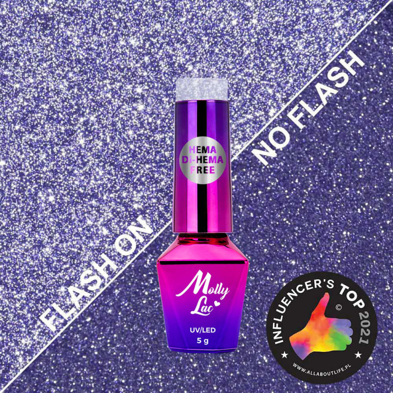 MollyLac vilkkuvat valot Private Show 5 ml Nr 616