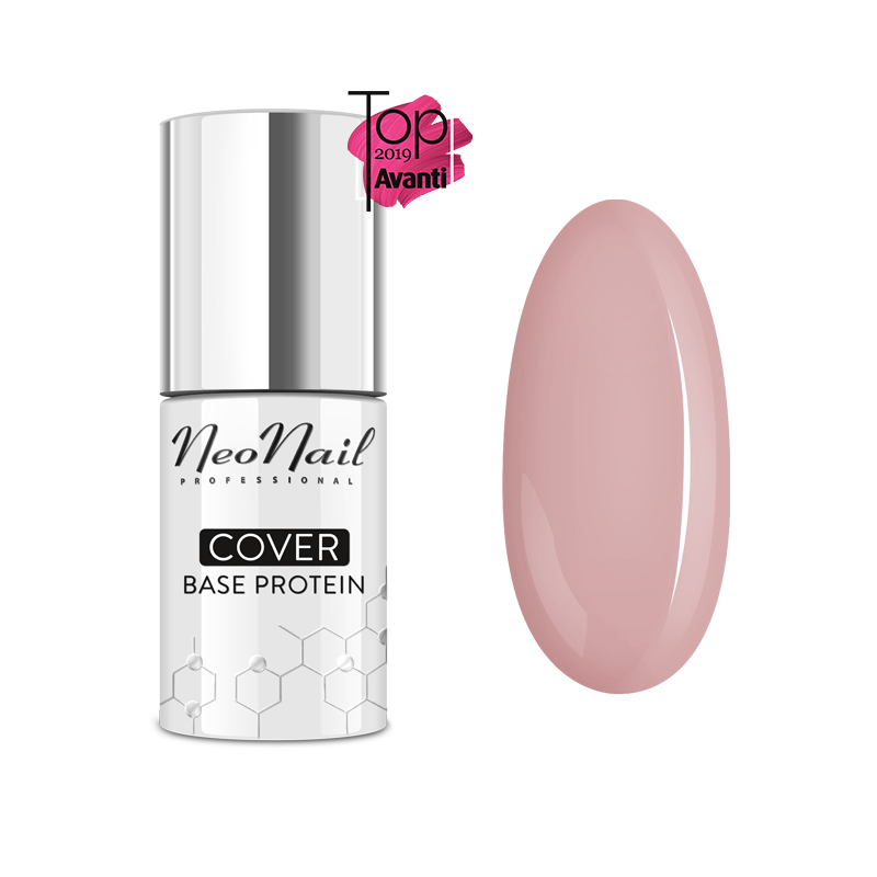 Cover Base Protein NeoNail -  Natural Nude, 7.2ml