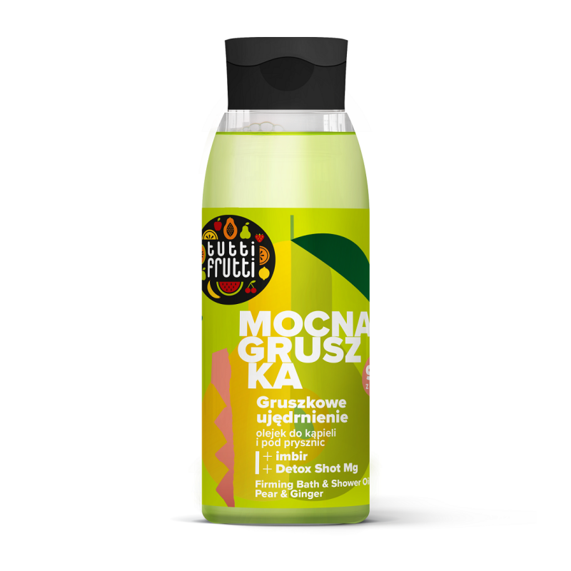 Firming bath & shower oil Pear & Ginger Farmona Tutti Frutti - 400 ml