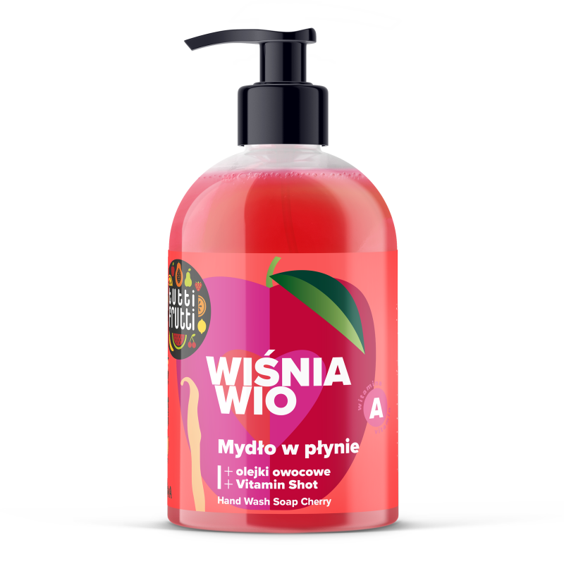 Vedelseep - Kirss - Farmona Tutti Frutti 500 ml