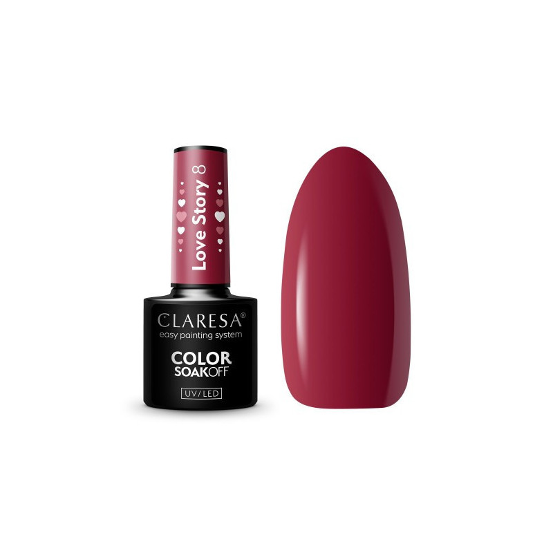 Claresa Love Story № 8, 5 ml