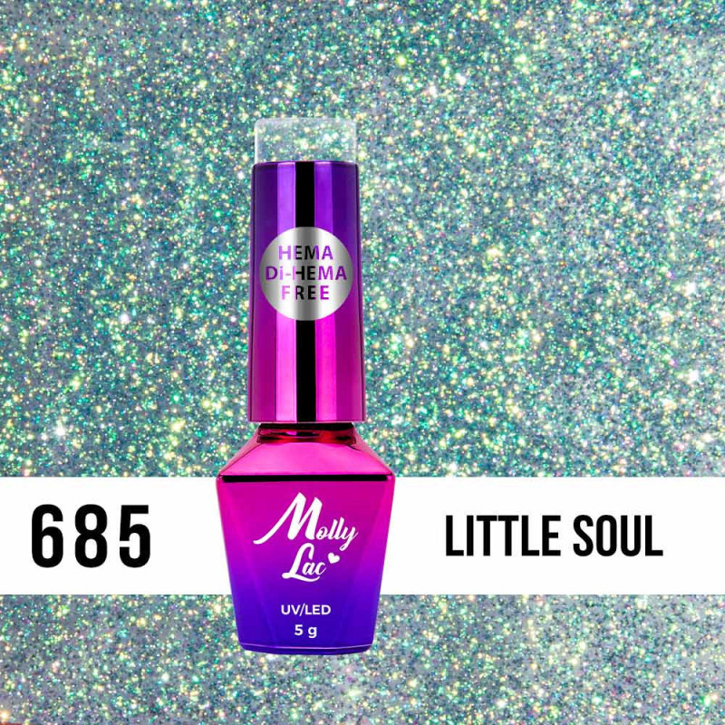 MollyLac Shocking Shine Little Soul Hema/di-Hema vapaa 5g Nr 685