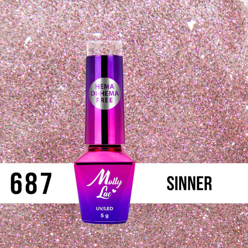 MollyLac Shocking Shine Sinner Hema/di-Hema free 5g Nr 687