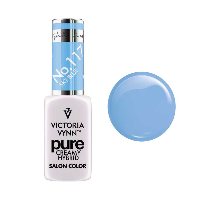 VICTORIA VYNN PURE CREAMY HYBRID 117 Sky Blue - 8 ml