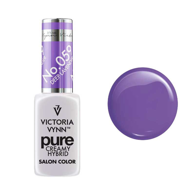VICTORIA VYNN PURE CREAMY HYBRID 059 Deep Lavender - 8 ml