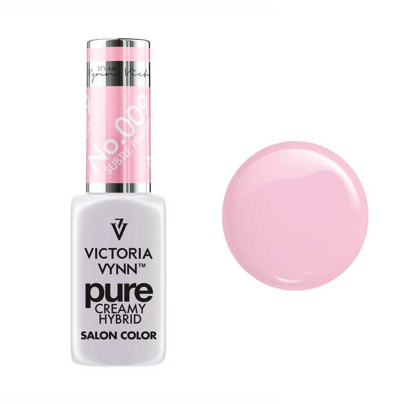 VICTORIA VYNN PURE CREAMY HYBRID 009 Subtle Pinkish - 8 ml