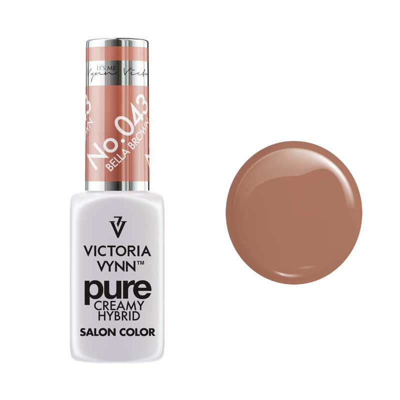 VICTORIA VYNN PURE CREAMY HYBRID 043 Bella Brown - 8 ml