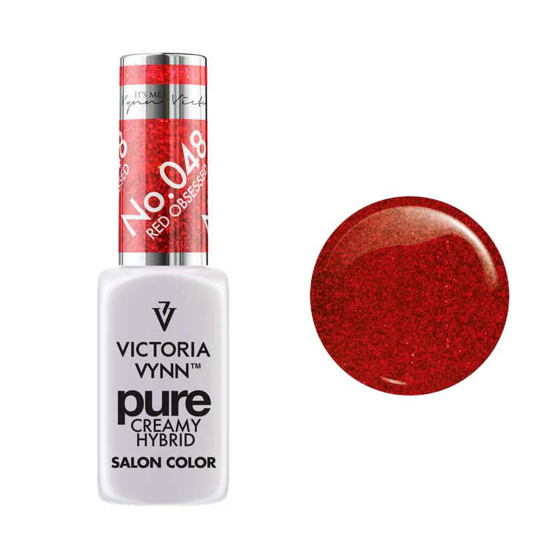 VICTORIA VYNN PURE CREAMY HYBRID 048 Red Obssed - 8 ml