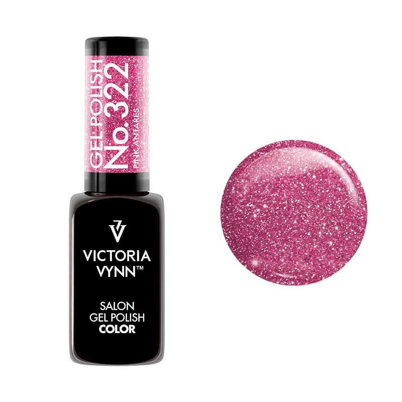 VICTORIA VYNN Geelilakan väri nro. 322 Pink Antares - 8 ml