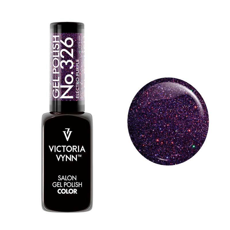 VICTORIA VYNN Gel Polish Color No. 326 Electro Purple - 8 ml