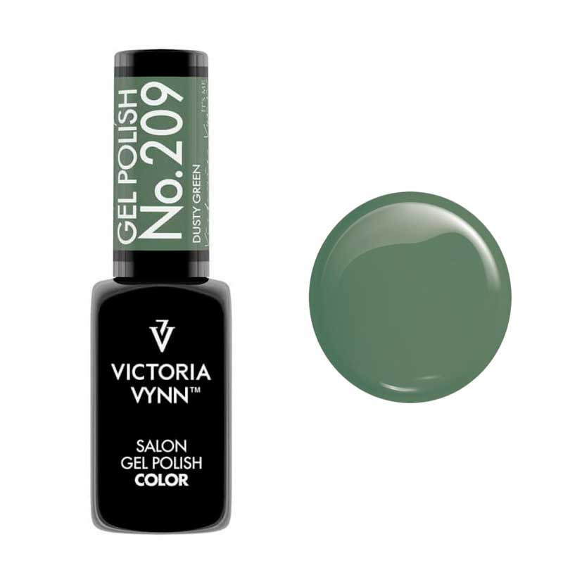 VICTORIA VYNN Geelilakan väri nro. 209 Dusty Green - 8 ml