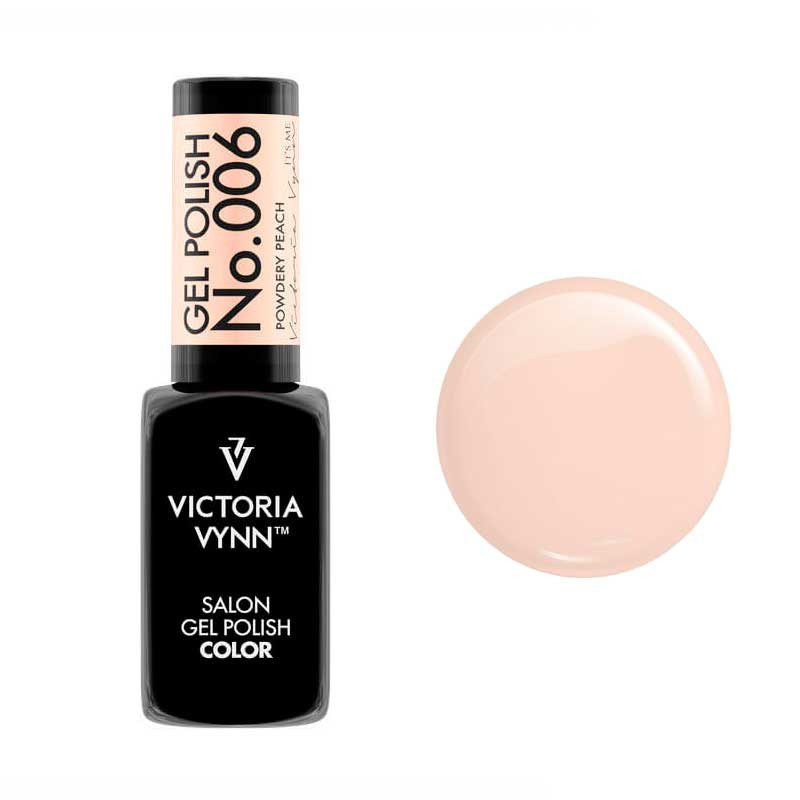 VICTORIA VYNN Gel Polish Color No. 006 Powdery Peach - 8 ml
