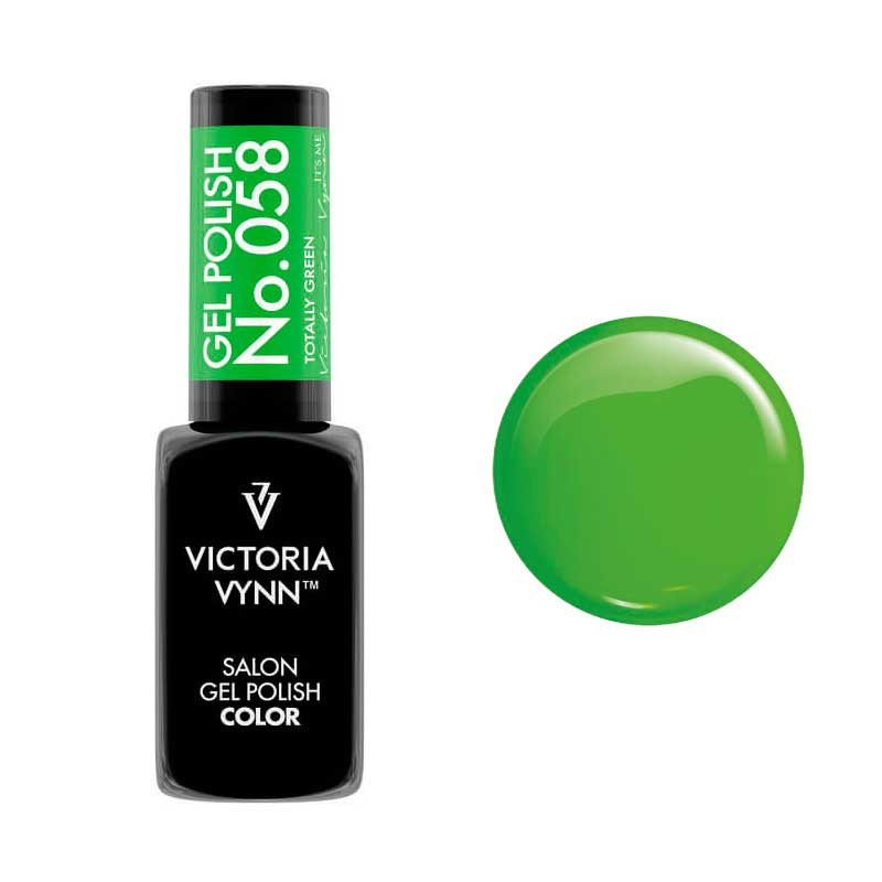 VICTORIA VYNN Gel Polish Color No. 058 Totally Green - 8 ml