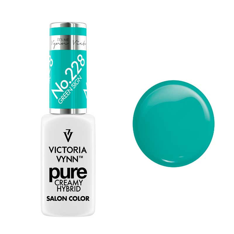 VICTORIA VYNN PURE CREAMY HYBRID 228 Green Sign - 8 ml