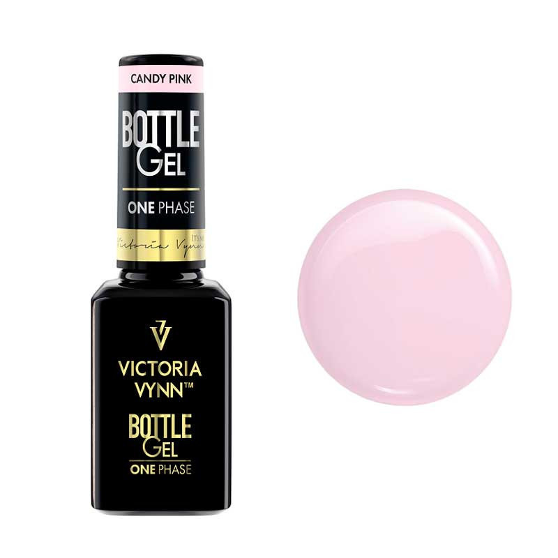 BOTTLE GEL ONE PHASE UV / LED Victoria Vynn Candy Pink - 15 ml