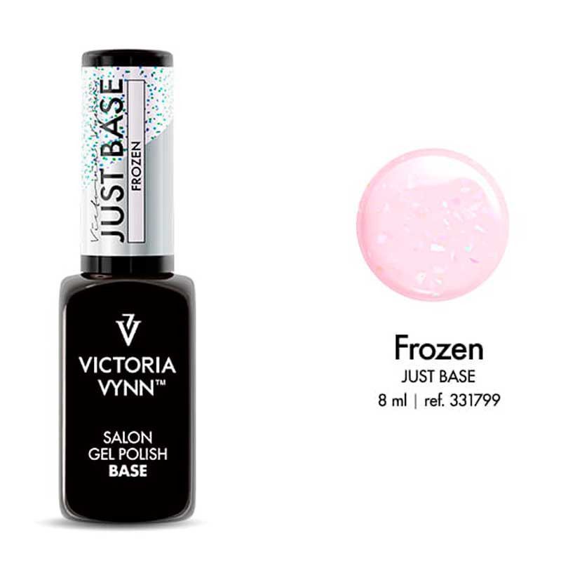 Victoria Vynn Just Base 8 ml - Frozen (база для гель-лака с частицами фольги)