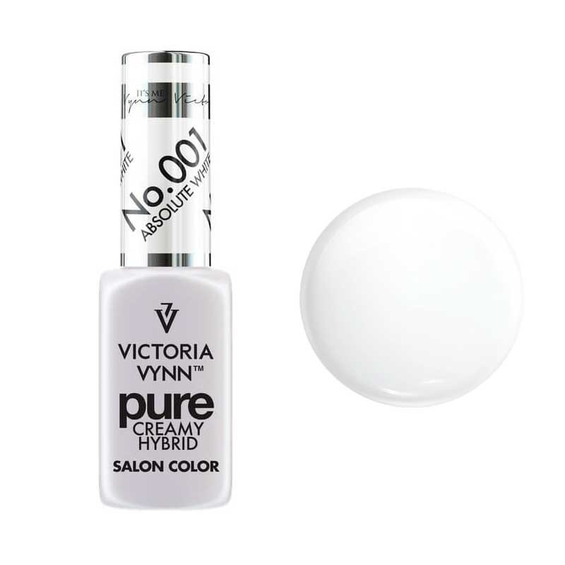 VICTORIA VYNN PURE CREAMY HYBRID 001 Absolute White - 8 ml