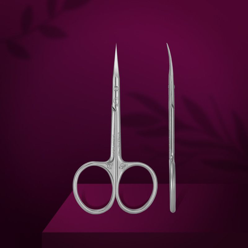 Professional cuticle scissors Staleks Pro Exclusive 22 Type 2 (magnolia)