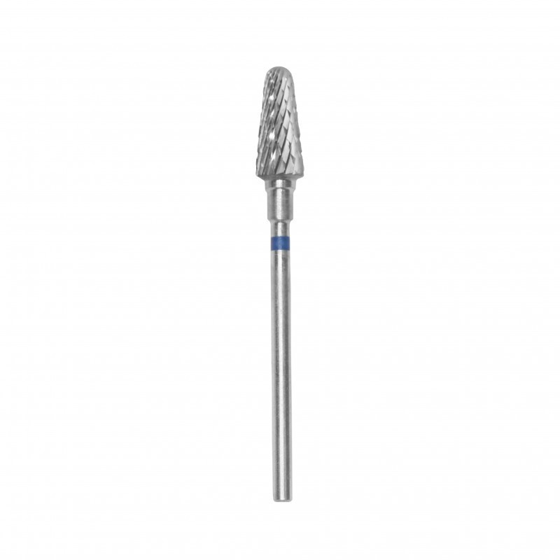 Carbide nail drill bit, “cone” blue, head diameter 6 mm / working part 14 mm