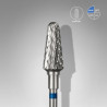 Carbide nail drill bit, “cone” blue, head diameter 6 mm / working part 14 mm
