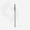 Carbide nail drill bit, “frustum” blue, head diameter 4 mm / working part 13 mm