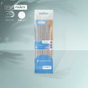Disposable files papmAm 240 grit (10 pcs) and wooden base (2 pcs) Staleks Pro Smart 22