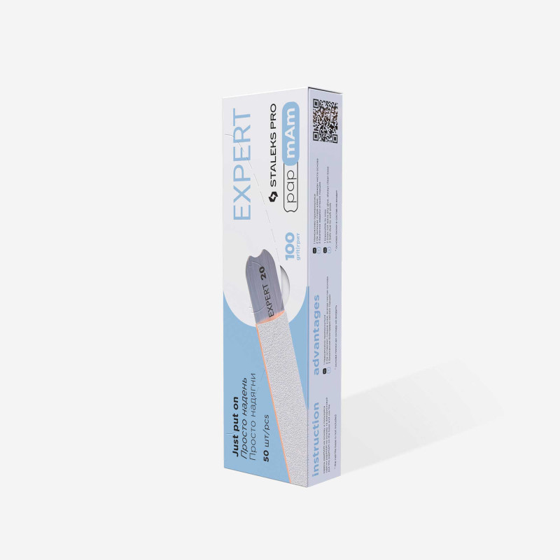 Kynsiviila - papmAm - Staleks Pro Expert 22, 100 grit (50 kpl)