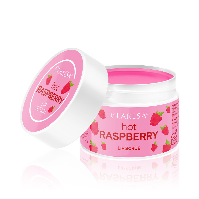 Скраб для губ Claresa Lips Scrub HOT RASPBERRY - 15г