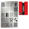 Stamping plate Moyra - Labyrinth - 07