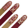 Stamping plate Moyra - Damask drapery - 11