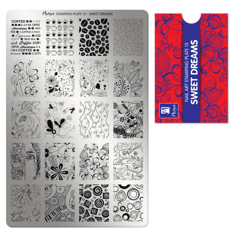Stamping plate Moyra - Sweet Dreams - 13