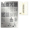 Stamping plate Moyra - White Wedding - 17