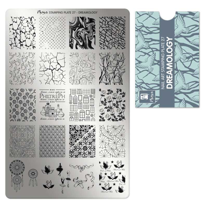 Stamping plate Moyra - Dreamology - 27
