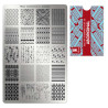 Stamping plate Moyra - Aboriginal - 38