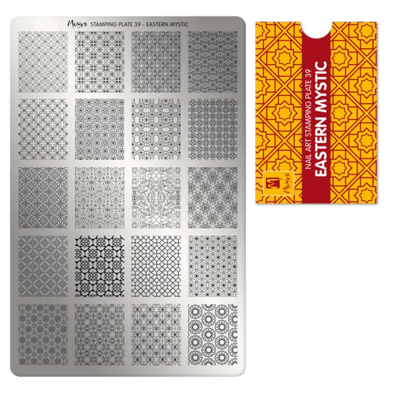 Stamping plate Moyra - Eastern Mystic - 39