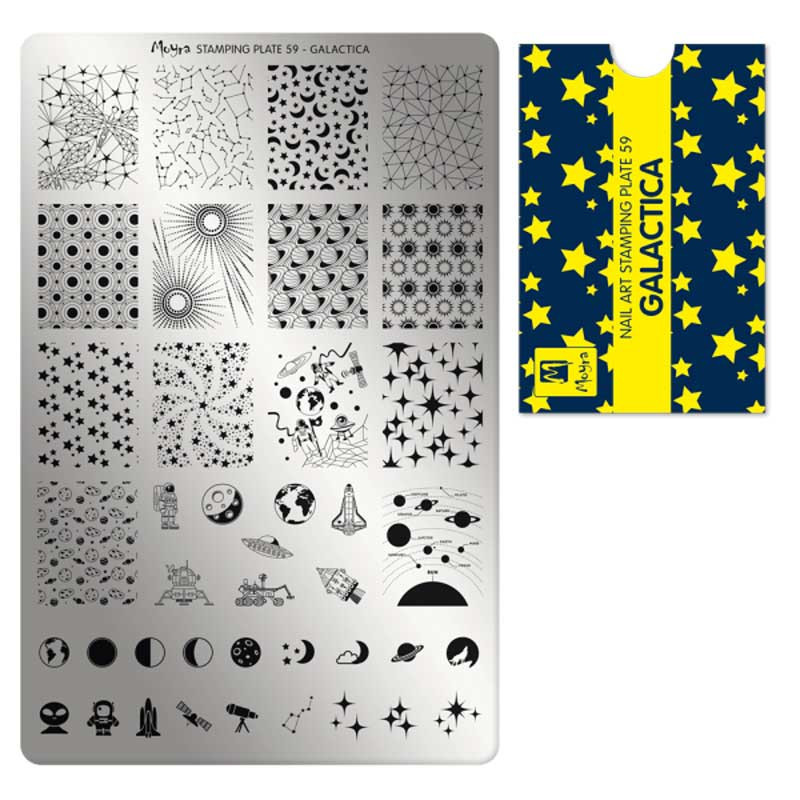 Tembeldamise plaat Moyra - Galactica - 59