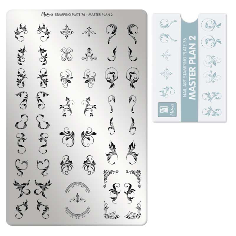 Stamping plate Moyra - Master plan - 76