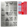 Stamping plate Moyra - Perfect Match - 65