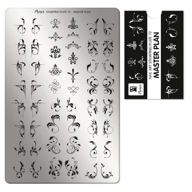Stamping plate Moyra - Master plan - 72