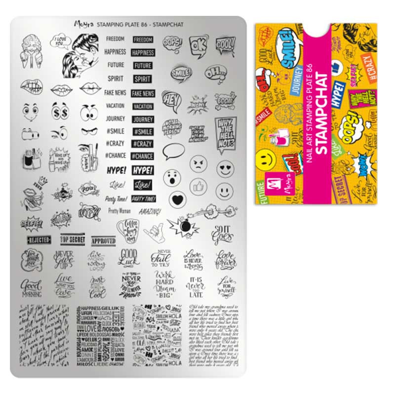 Stamping plate Moyra - Stampchat - 86
