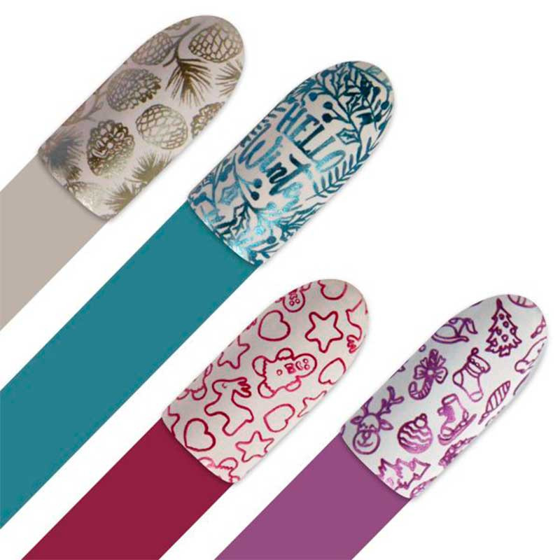 Stamping plate Moyra - Boxing day - 85