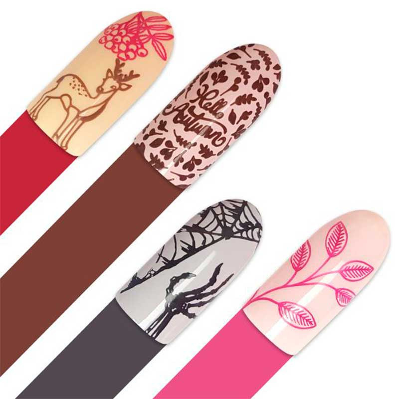 Stamping plate Moyra - Fall in love - 83