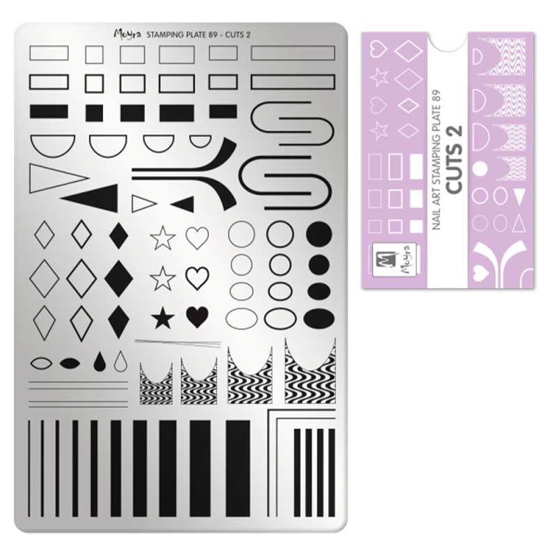 Tembeldamise plaat Moyra - Cuts 2 - 89